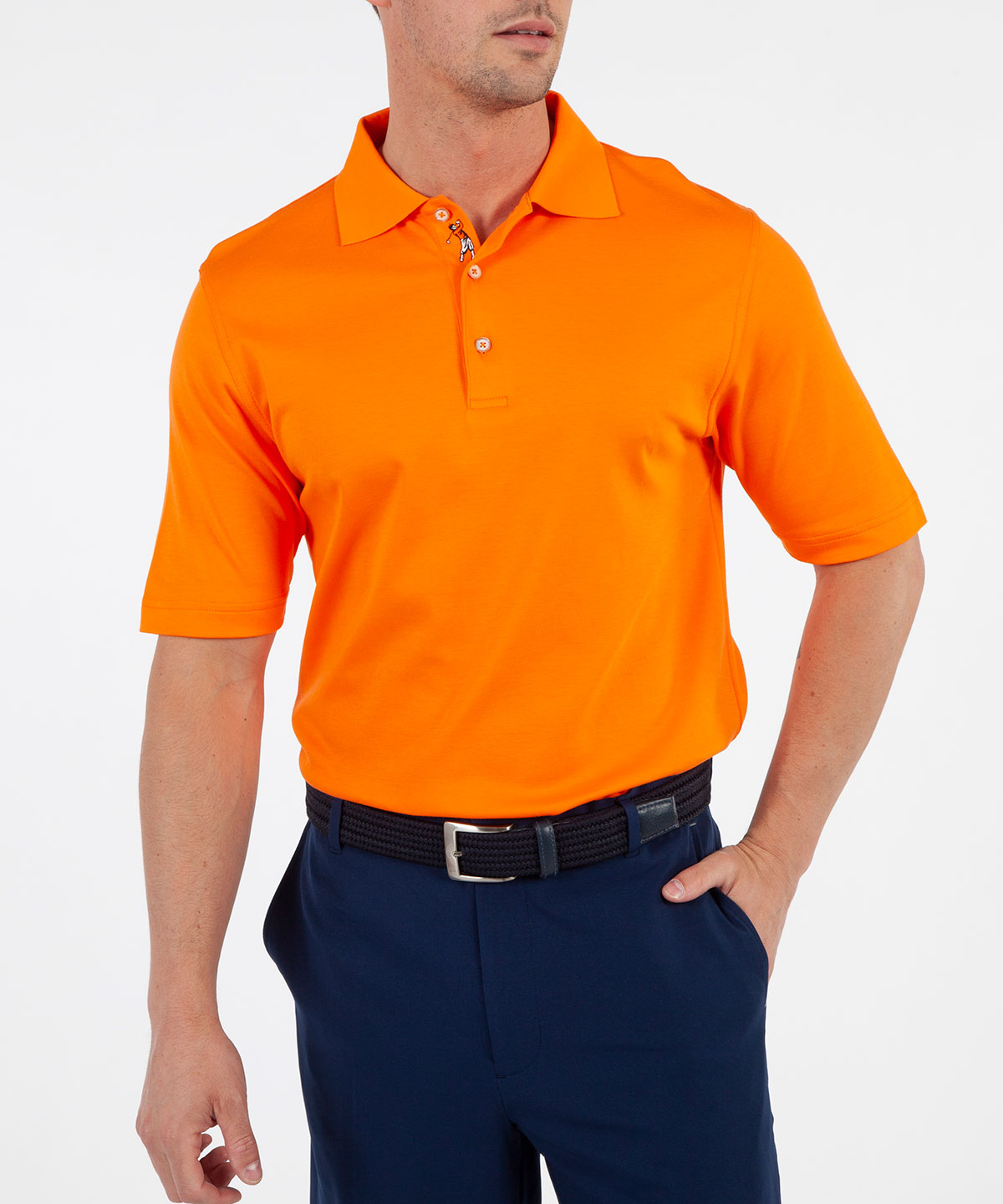 Signature Supreme 100% Cotton Short-Sleeve Polo Shirt