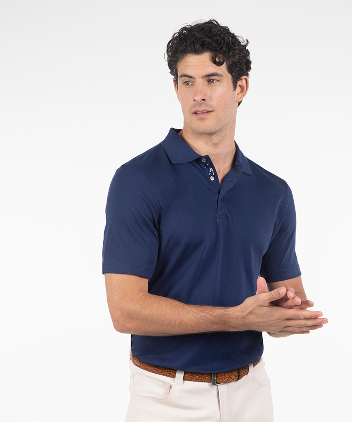 Signature Supreme 100% Cotton Short-Sleeve Polo Shirt