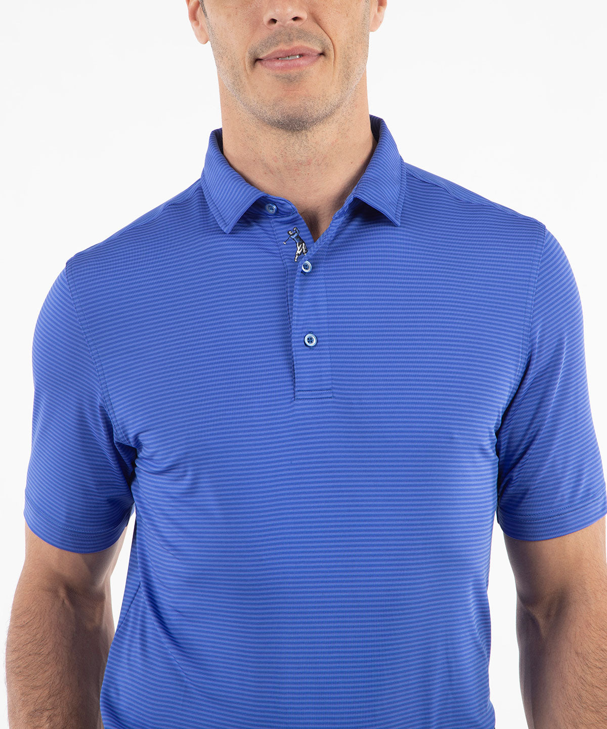Performance Tonal Striped Polo