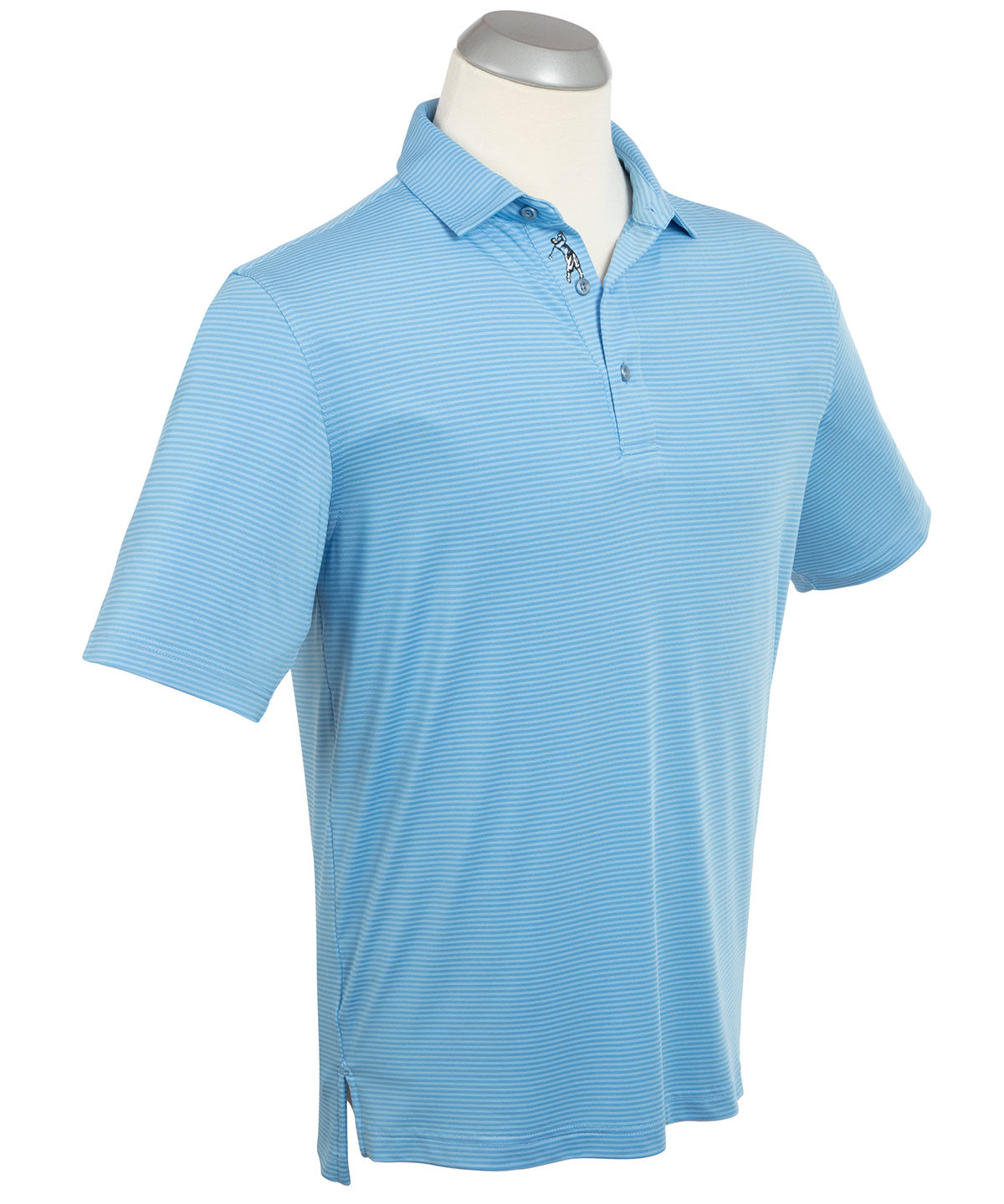 Performance Tonal Striped Polo