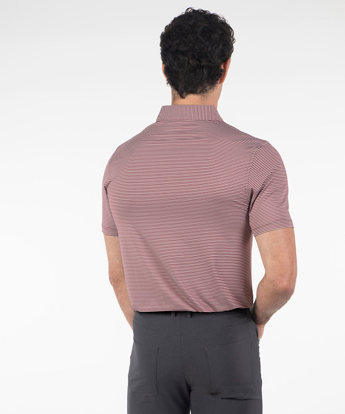 Performance Tonal Striped Polo