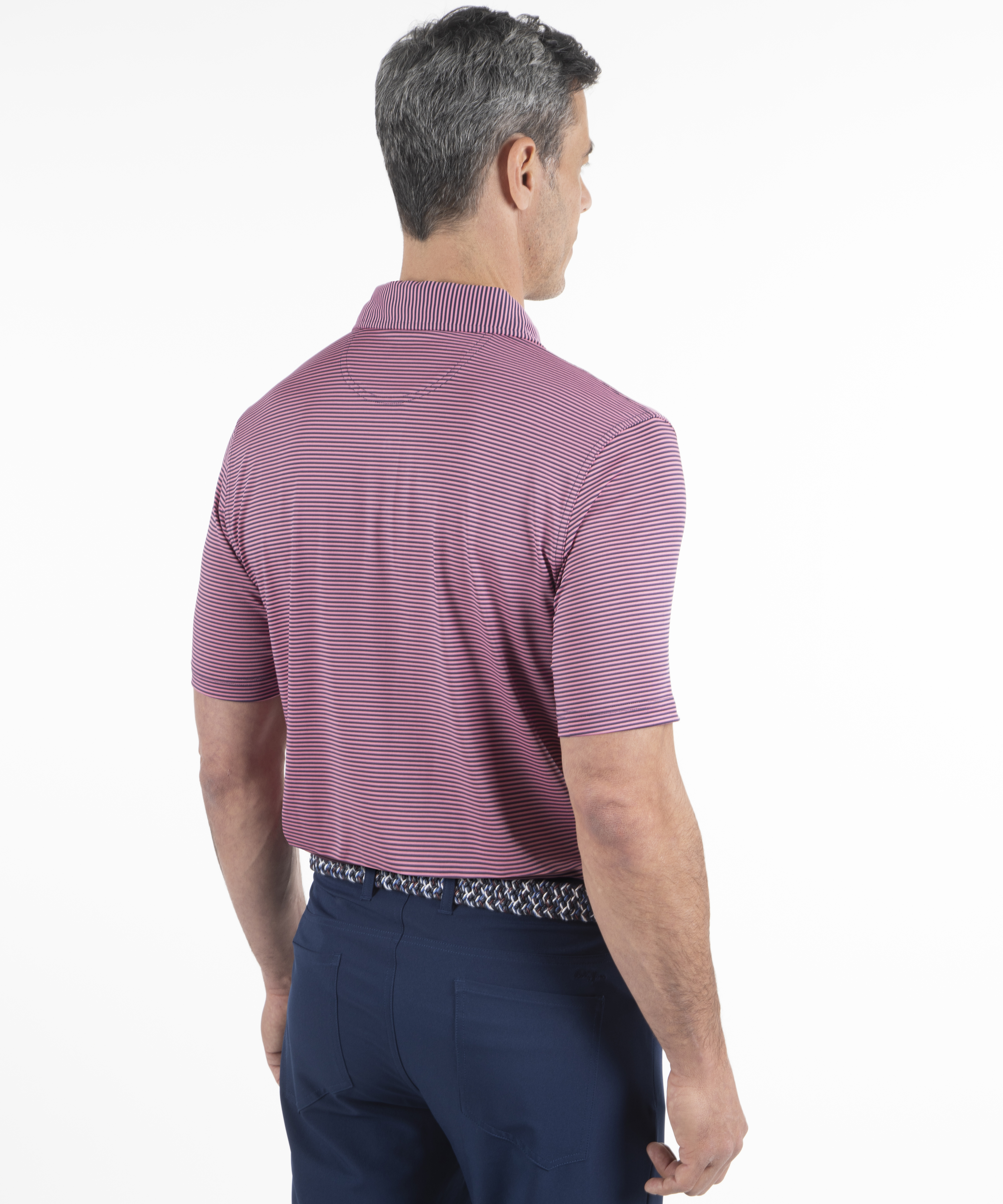 Carnation/Navy