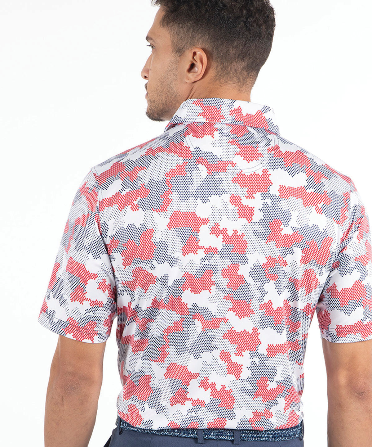 Performance Armed Forces Camo Jersey Polo