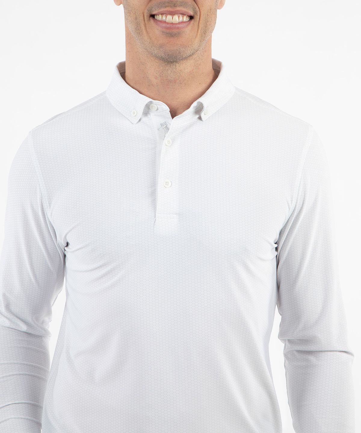 Performance Balata Jersey Long-Sleeve Buttoned Cuff
