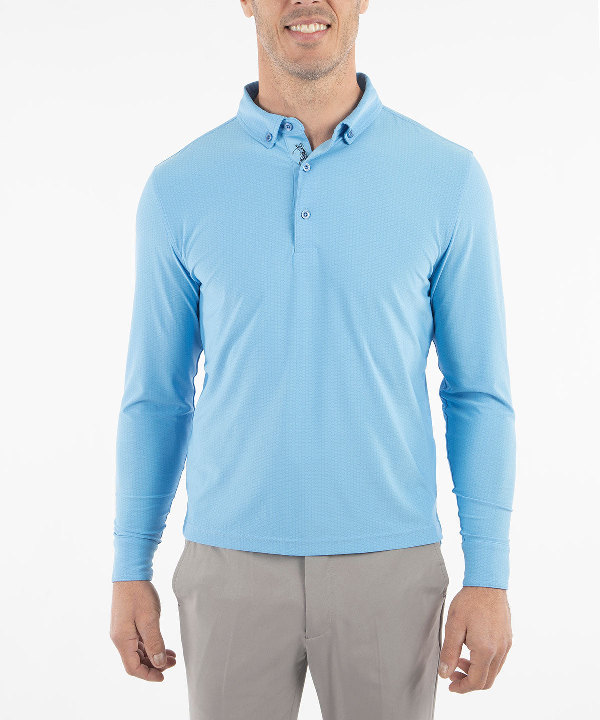 Performance Balata Jersey Long-Sleeve Buttoned Cuff
