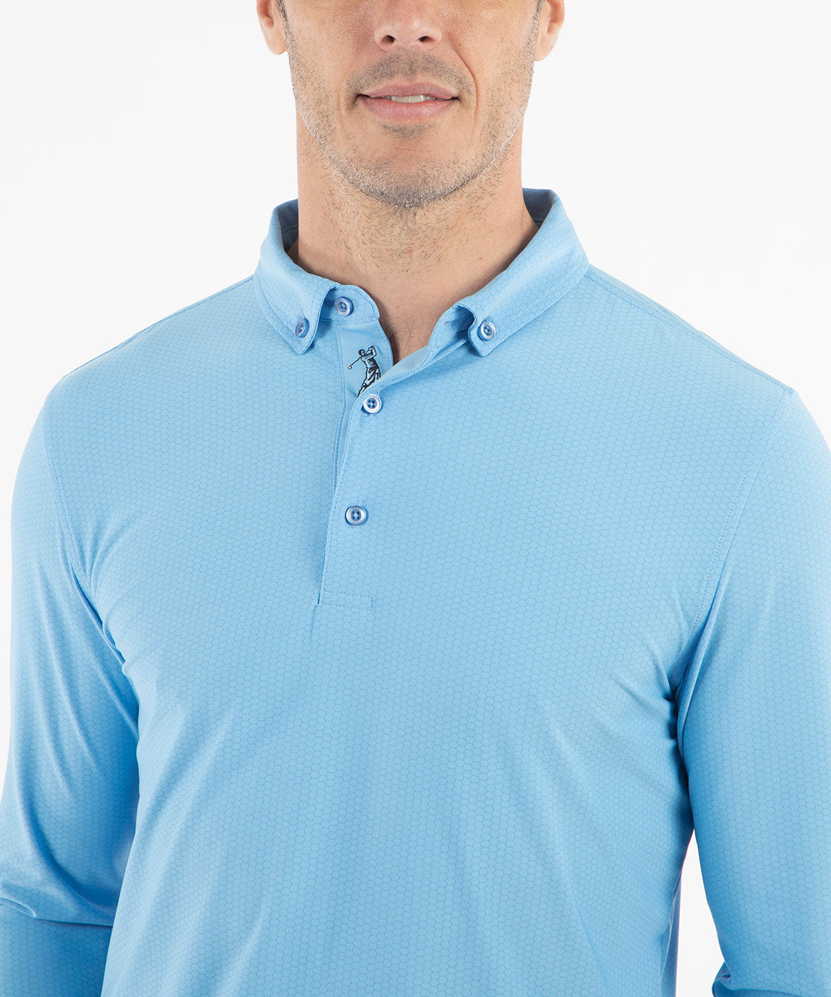 Performance Balata Jersey Long-Sleeve Buttoned Cuff