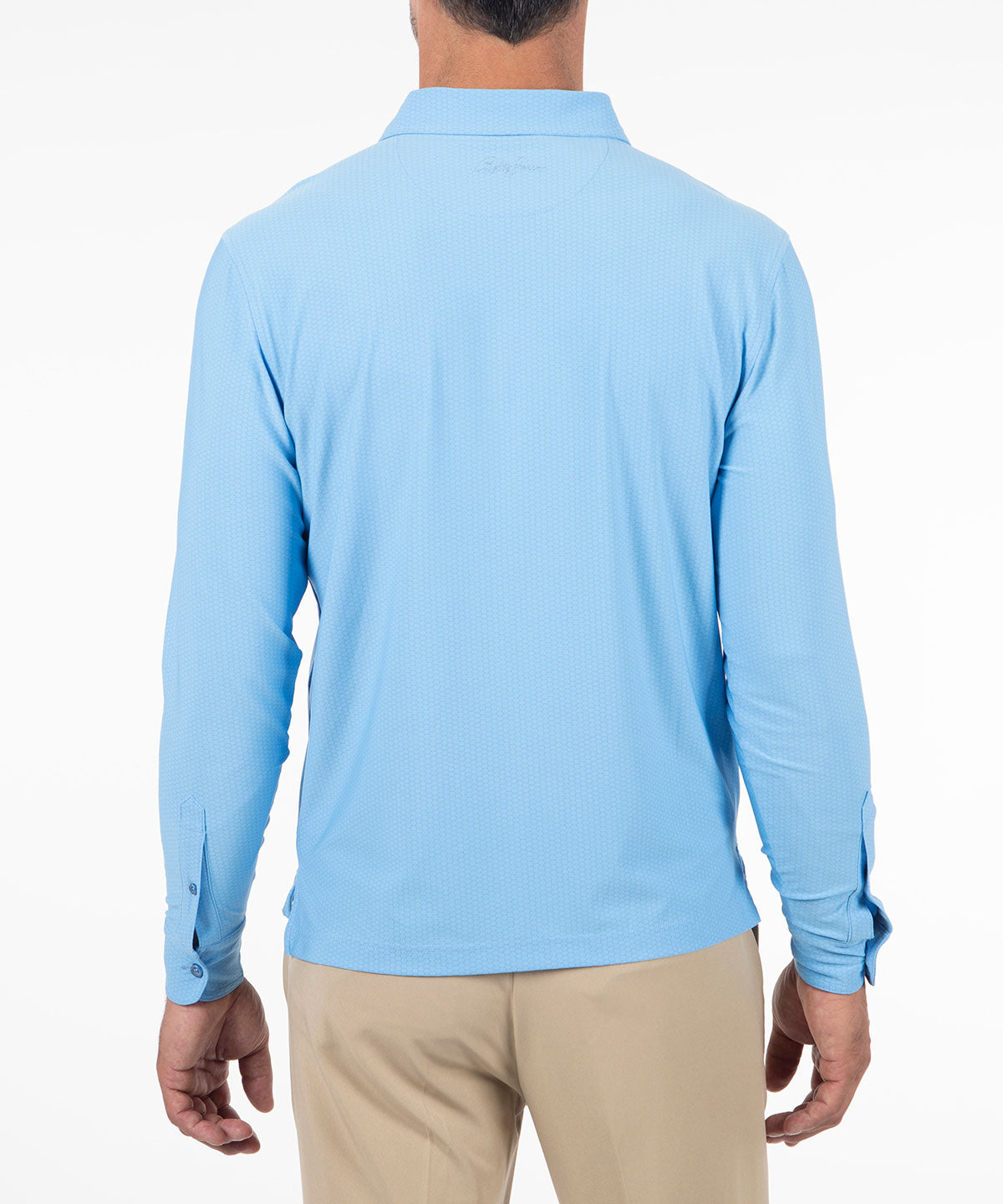 Performance Jersey Balata Button-Down Long-Sleeve Sport Shirt