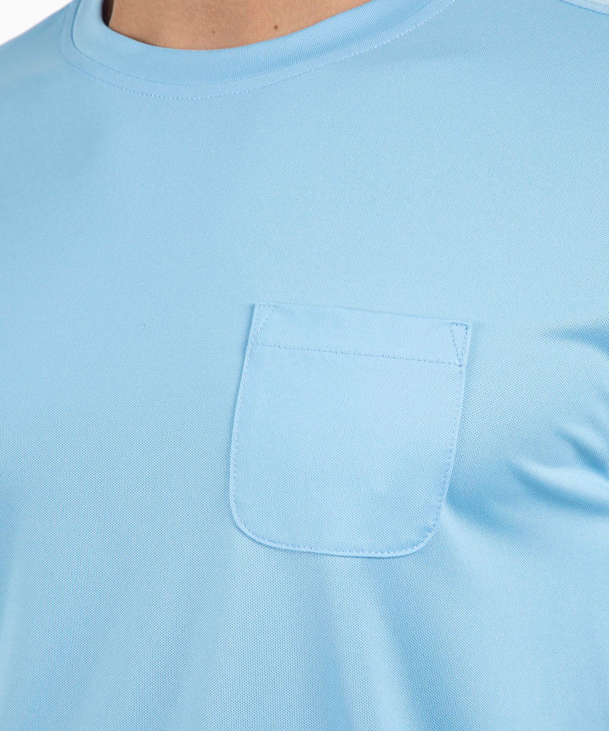 Performance Cooling Micro Pique Short-Sleeve Crew Neck T-Shirt