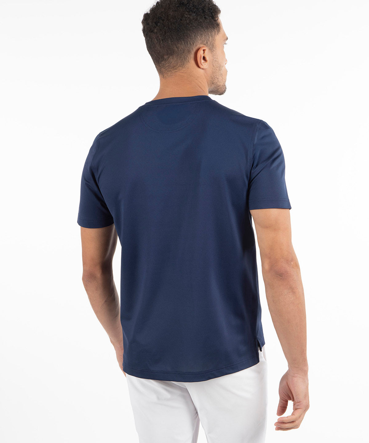 Performance Cooling Micro Pique Short-Sleeve Crew Neck T-Shirt