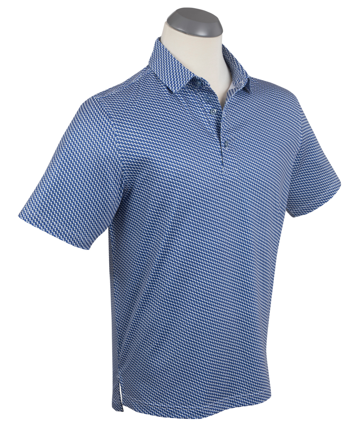 Performance Seville Print Short-Sleeve Polo