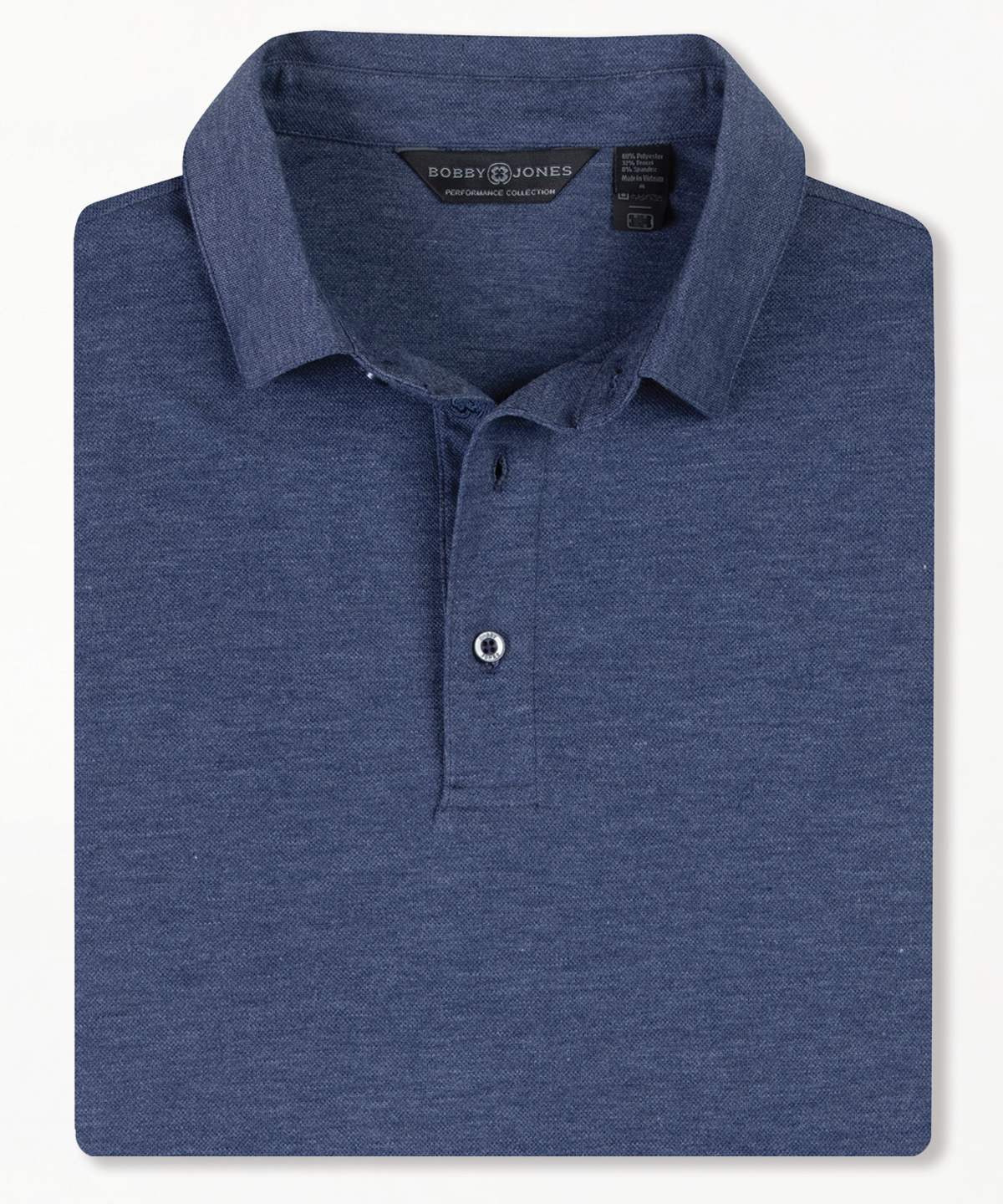 Performance Heather Piqué Jersey Polo