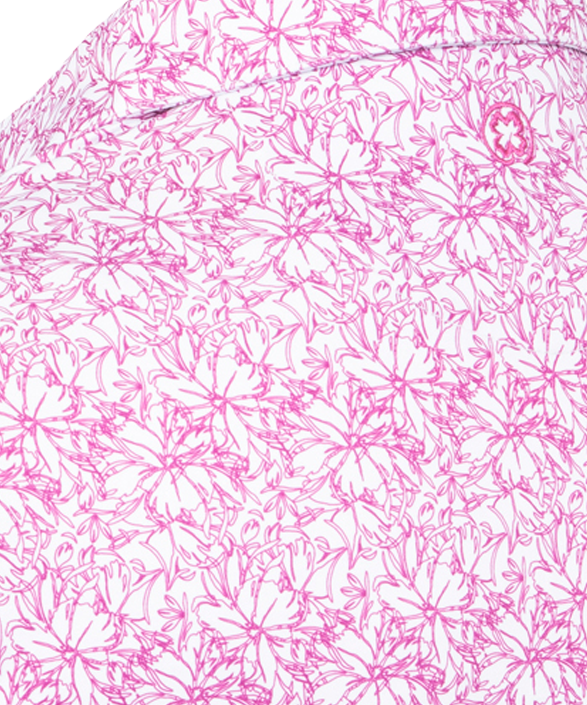 Performance Azalea Print Jersey Polo