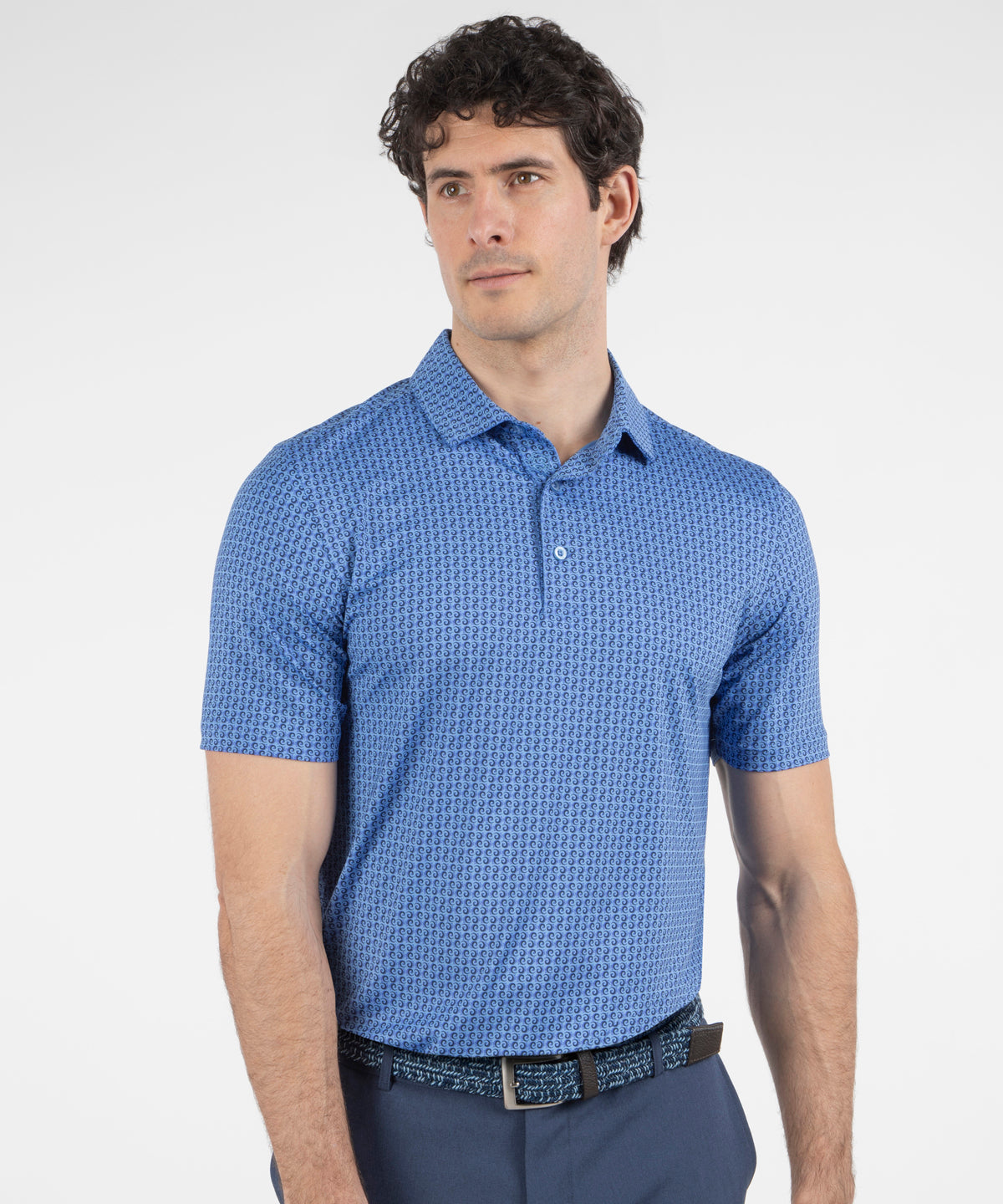Performance North Shore Print Jersey Polo