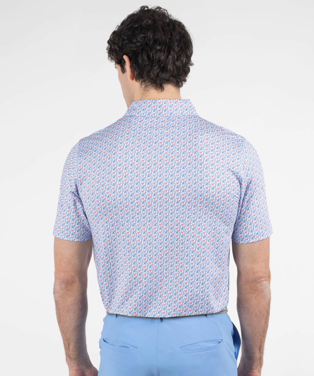 Performance Happy Hour Print Jersey Polo