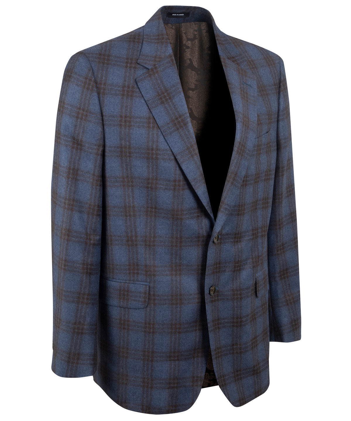 Signature Men's Plaid Sport Coat