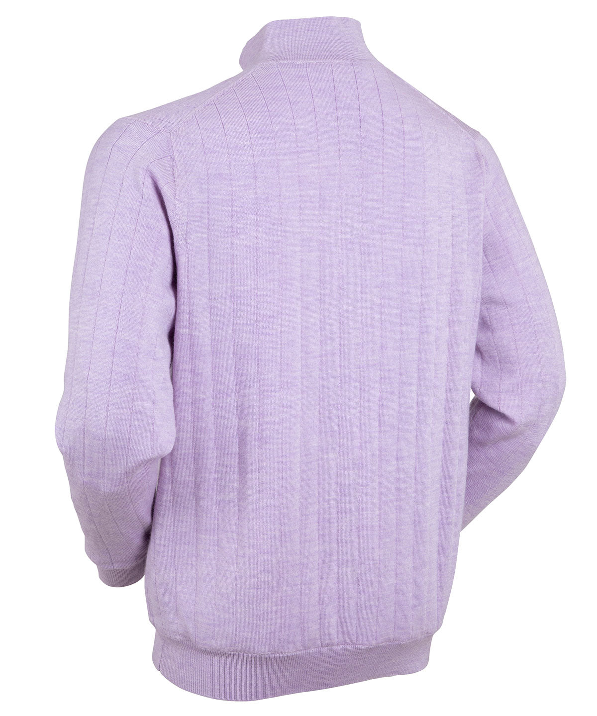Signature Merino Quarter-Zip Mock Neck Sweater