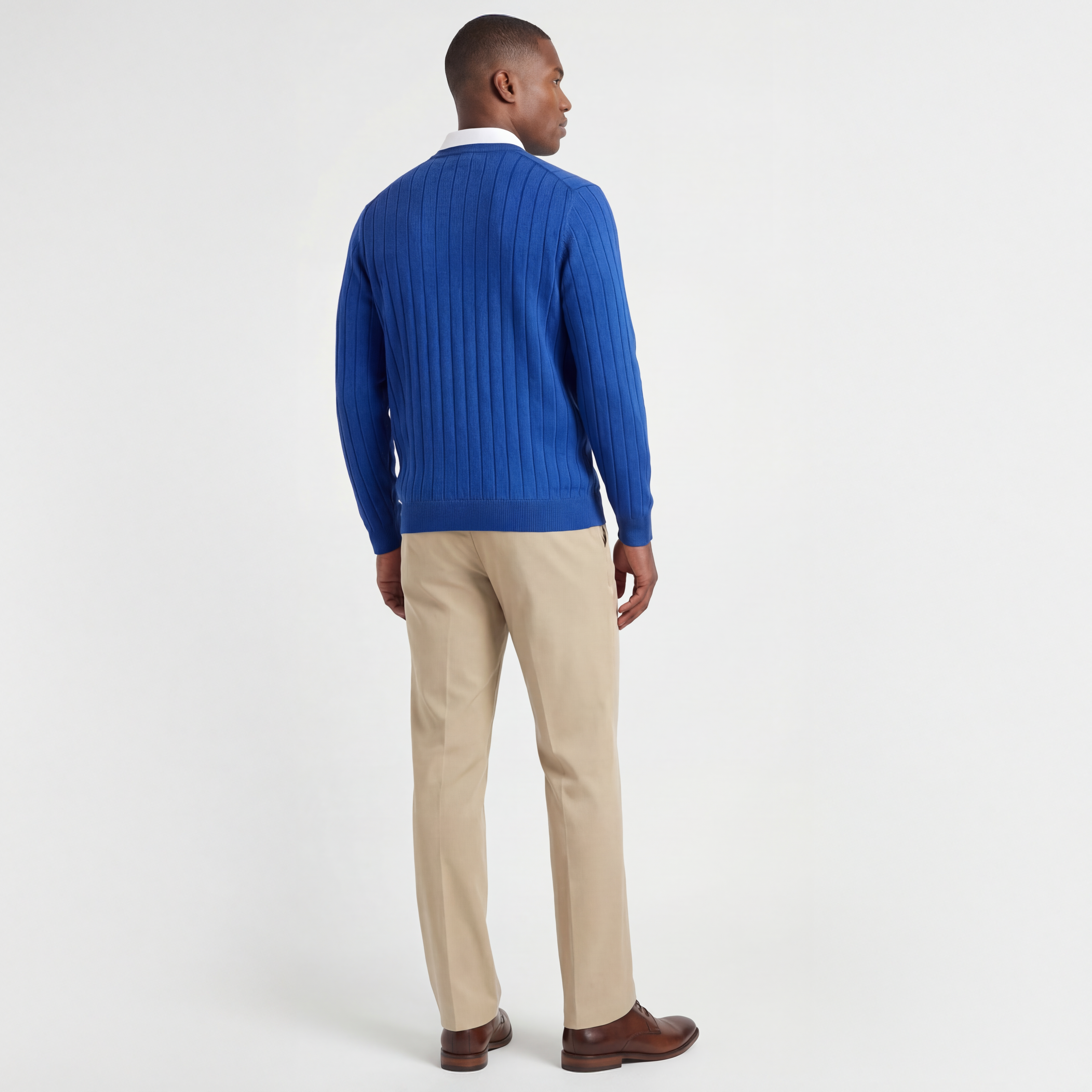 Signature Merino V-neck Pullover Sweater