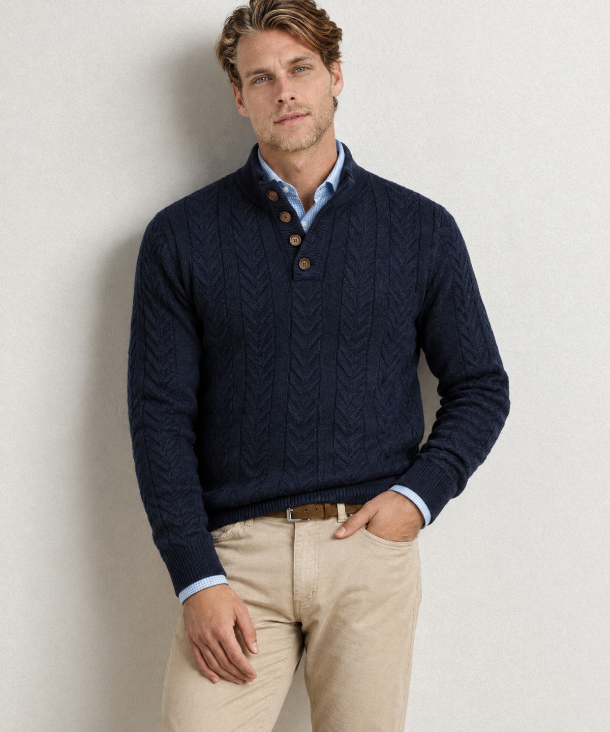 Navy Heather