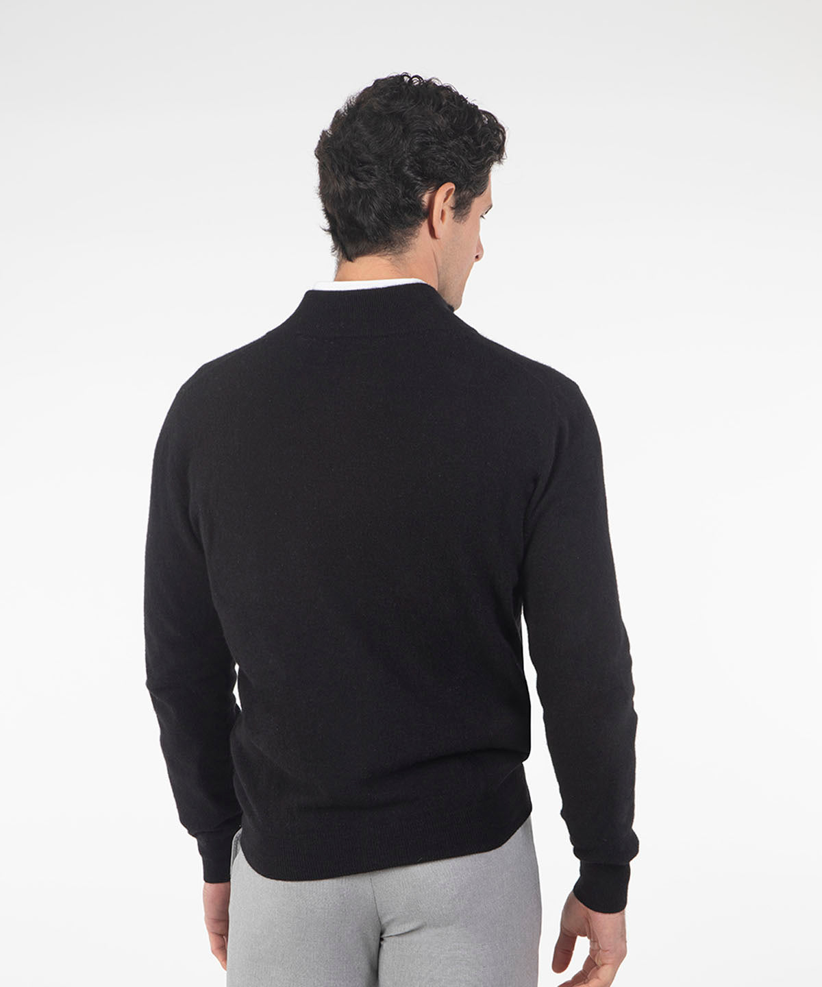 Heritage 100% Italian Cashmere Full-Zip Cardigan Sweater