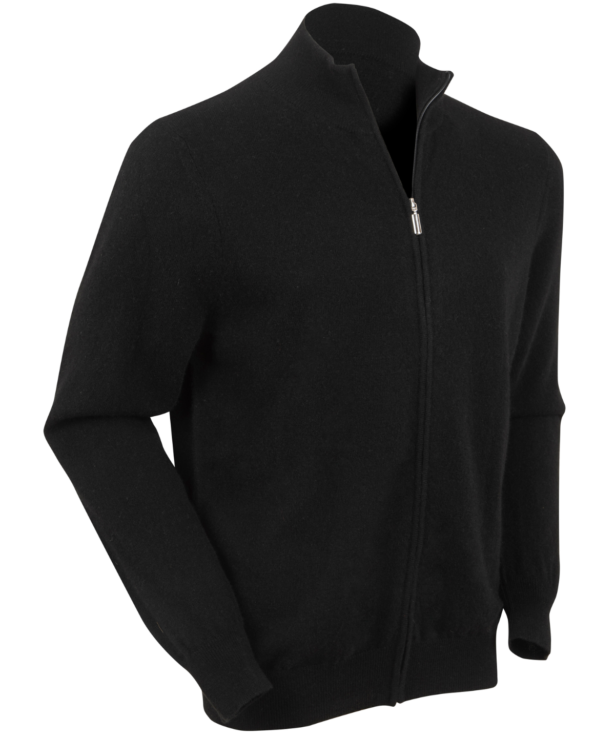 Heritage 100% Italian Cashmere Full-Zip Cardigan Sweater