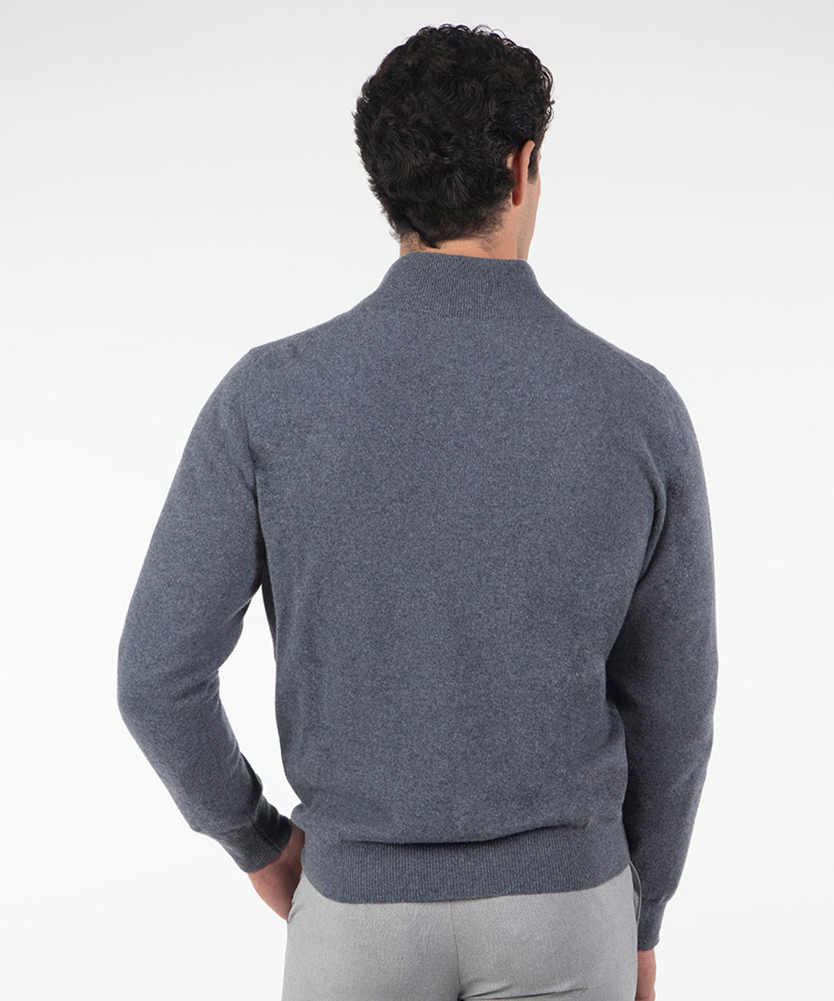 Heritage 100% Italian Cashmere Full-Zip Cardigan Sweater