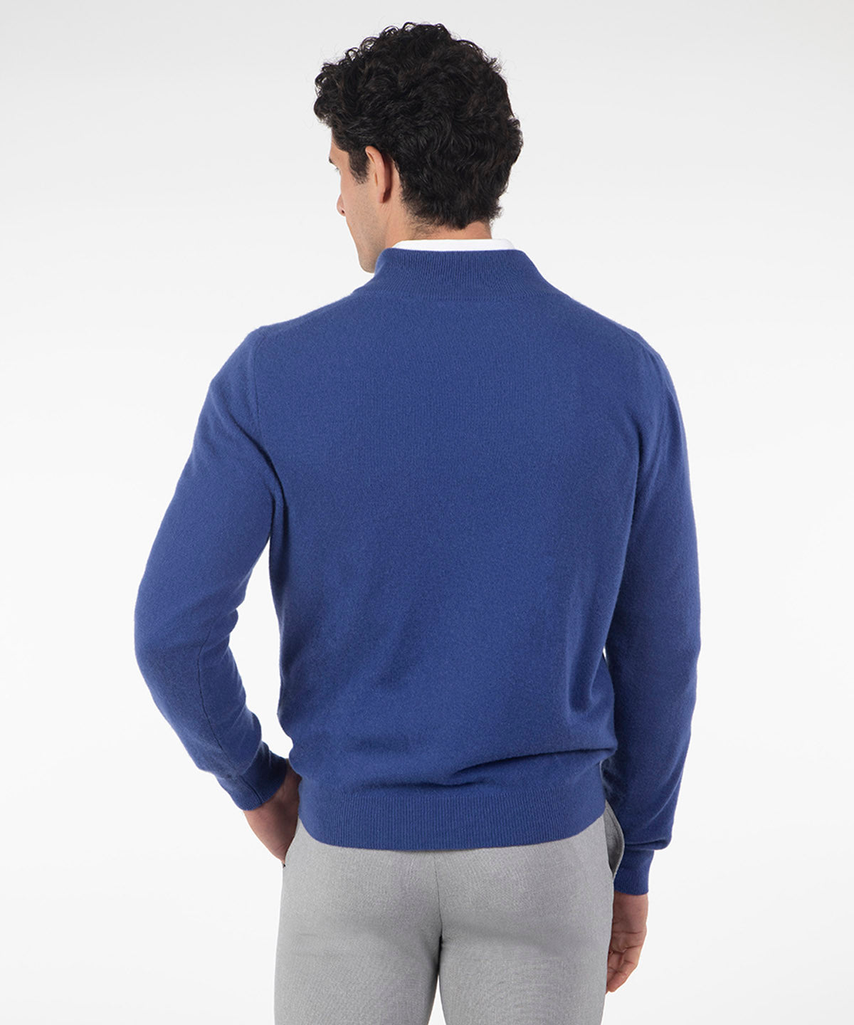 Heritage 100% Italian Cashmere Full-Zip Cardigan Sweater