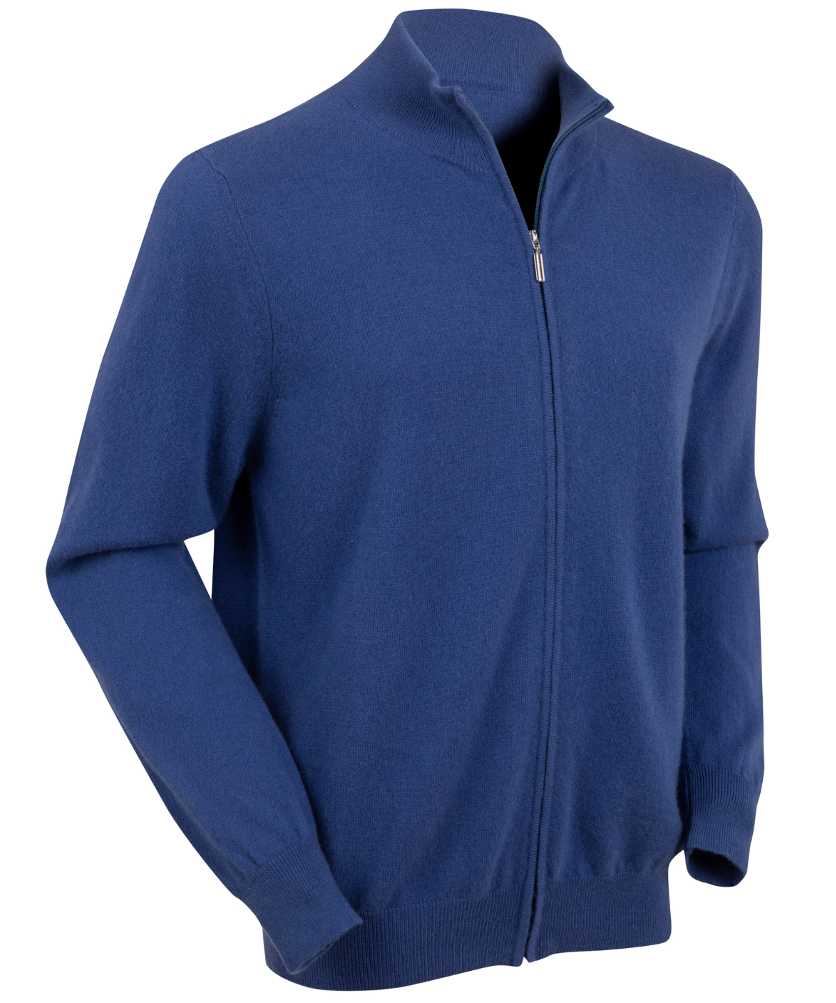 Heritage 100% Italian Cashmere Full-Zip Cardigan Sweater