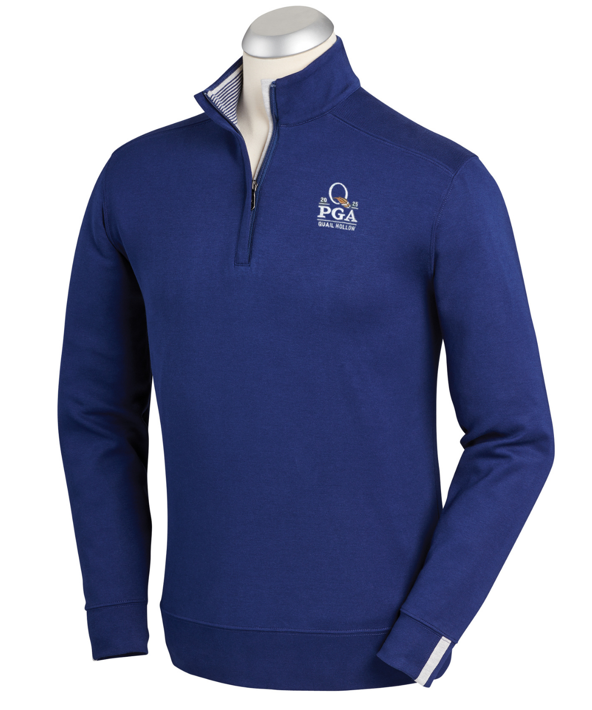 2025 PGA Championship Men's Signature Leaderboard Pima Cotton Quarter-Zip Pullover