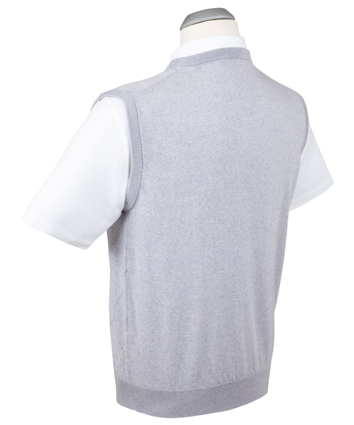 Signature Merino Argyle V-Neck Vest