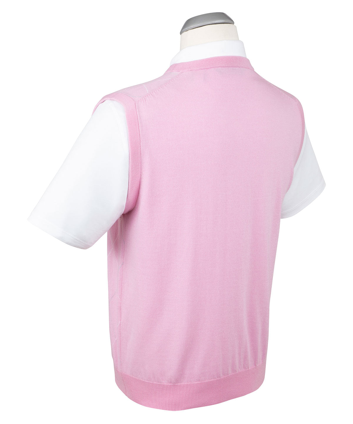 Signature Merino Argyle V-Neck Vest
