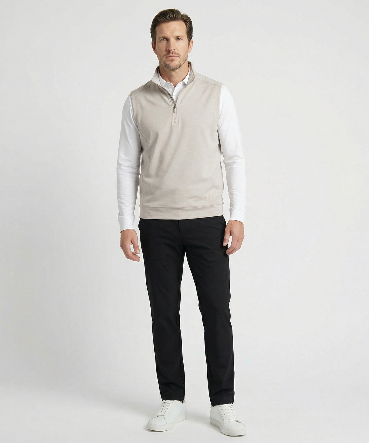 Performance Clubhouse Quarter-Zip Vest