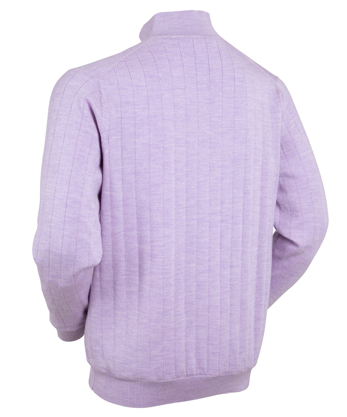 Signature Merino Lined Quarter-Zip Mock Neck Wind Sweater