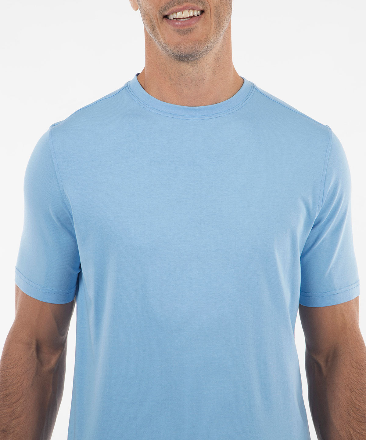 Signature Ultra-Soft Pima Cotton Short-Sleeve Crewneck T-Shirt