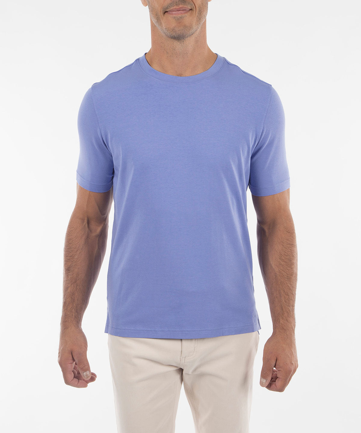 Signature Ultra-Soft Pima Cotton Short-Sleeve Crewneck T-Shirt