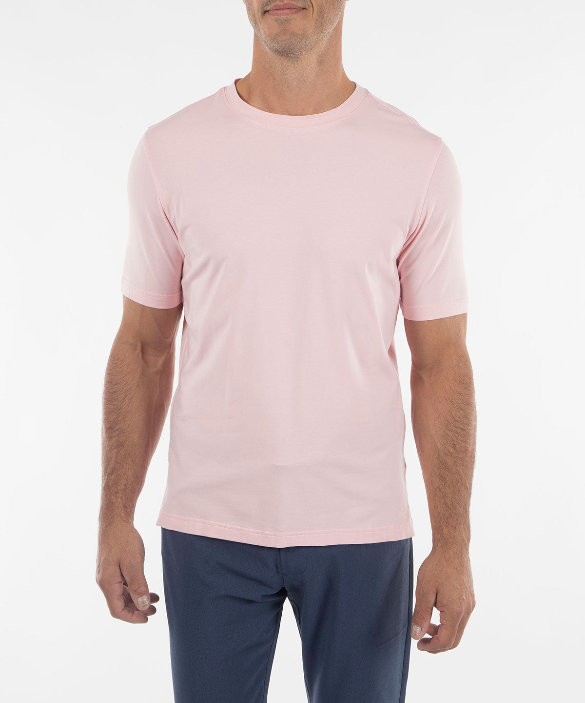 Signature Ultra-Soft Pima Cotton Short-Sleeve Crewneck T-Shirt