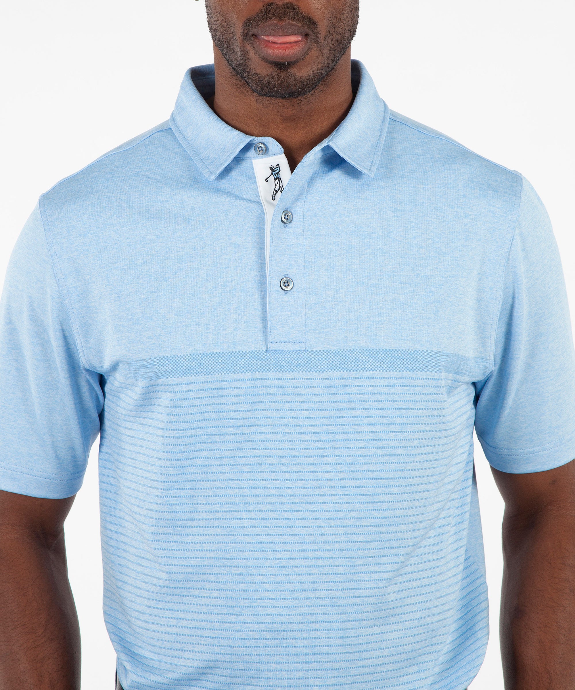 Performance Zuma Jacquard Stripe Polo