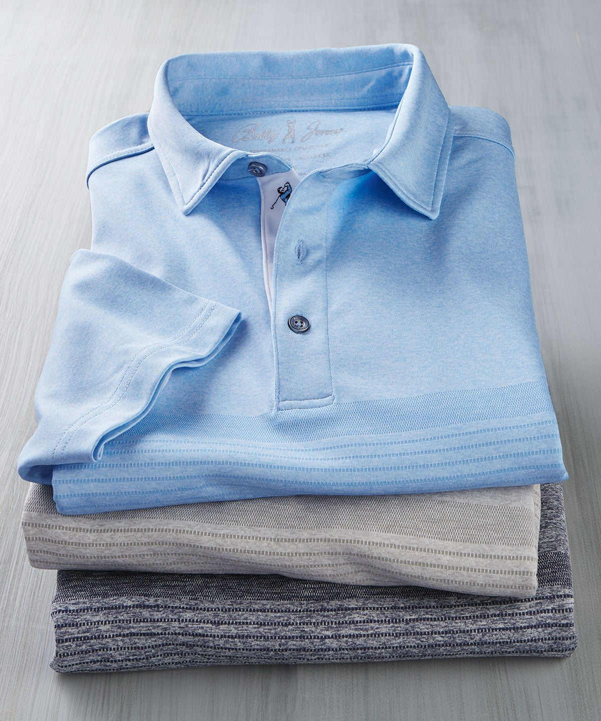 Performance Zuma Jacquard Stripe Polo