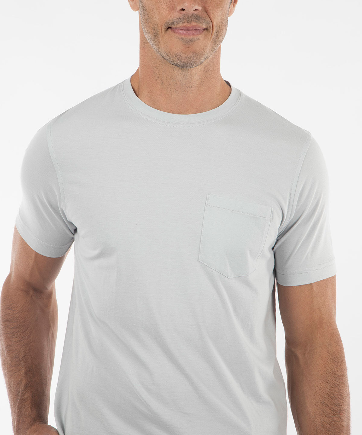 Signature Ultra-Light Pima Cotton Short-Sleeve Crew Neck T-Shirt