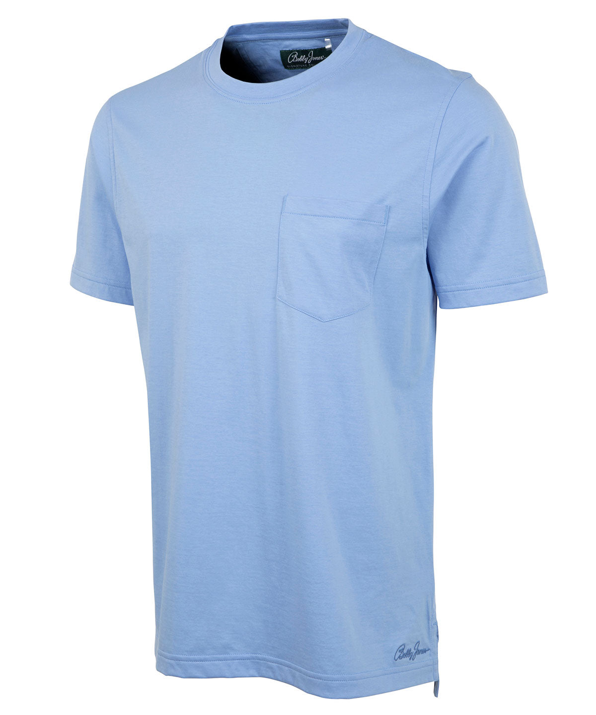 Signature Ultra-Light Pima Cotton Short-Sleeve Crew Neck T-Shirt