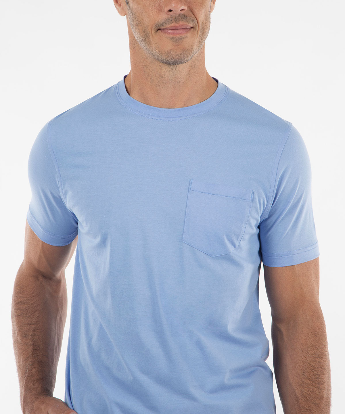 Signature Ultra-Light Pima Cotton Short-Sleeve Crew Neck T-Shirt