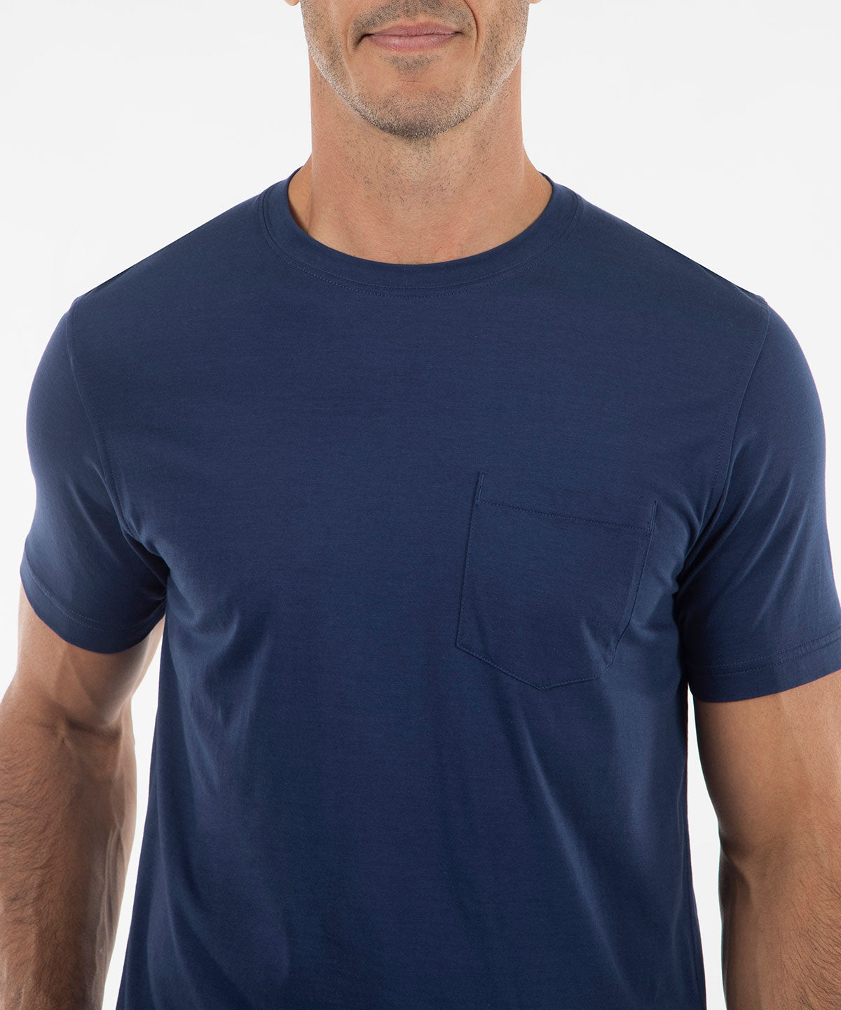 Signature Ultra-Light Pima Cotton Short-Sleeve Crew Neck T-Shirt