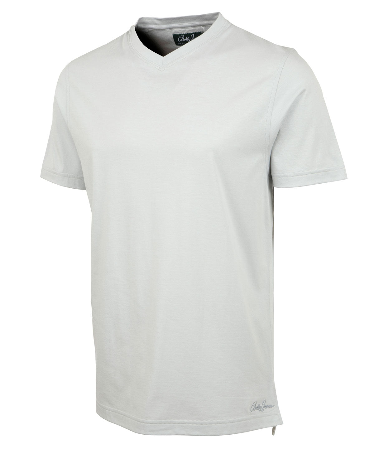 Signature Ultra-Light Pima Cotton Short-Sleeve V-Neck T-Shirt