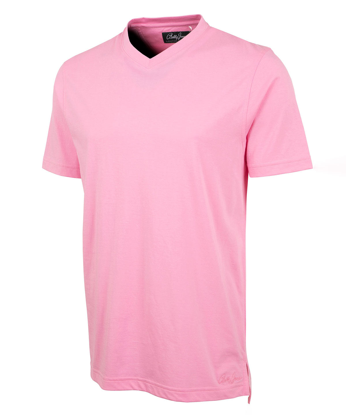 Signature Ultra-Light Pima Cotton Short-Sleeve V-Neck T-Shirt