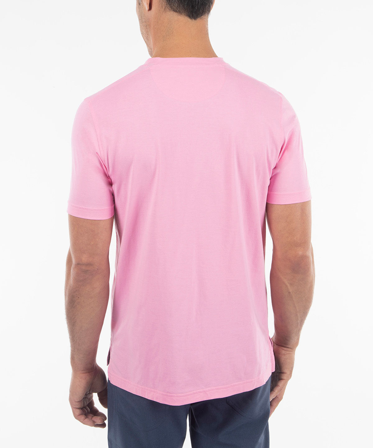 Signature Ultra-Light Pima Cotton Short-Sleeve V-Neck T-Shirt