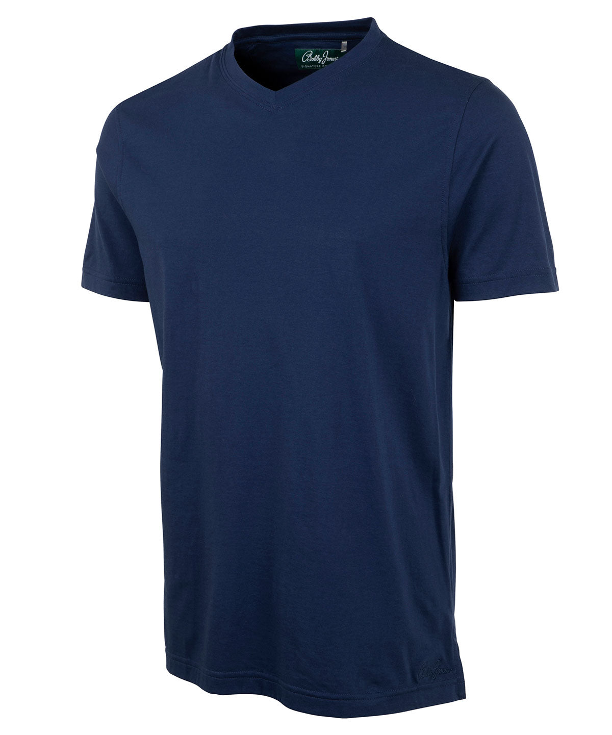 Signature Ultra-Light Pima Cotton Short-Sleeve V-Neck T-Shirt