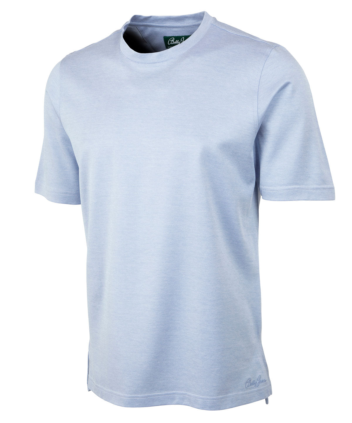 Signature Pima Cotton Lightweight Short-Sleeve Crew Neck T-Shirt