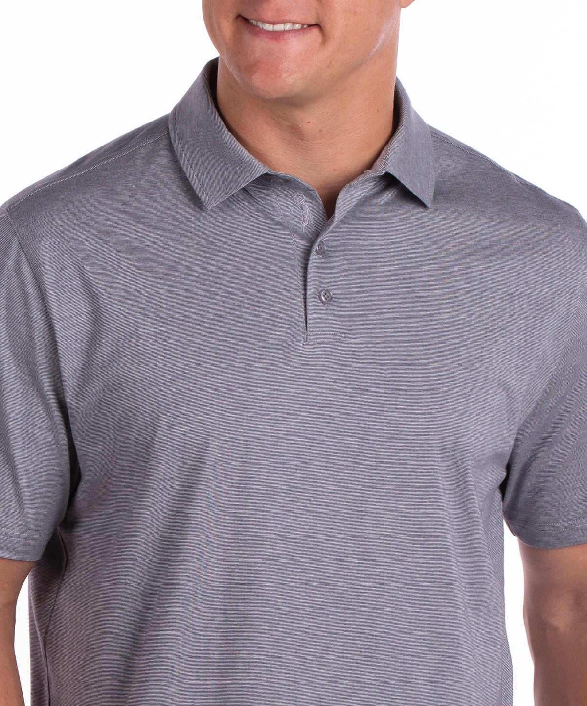 Signature Liquid Stretch Cotton Short-Sleeve Polo Shirt