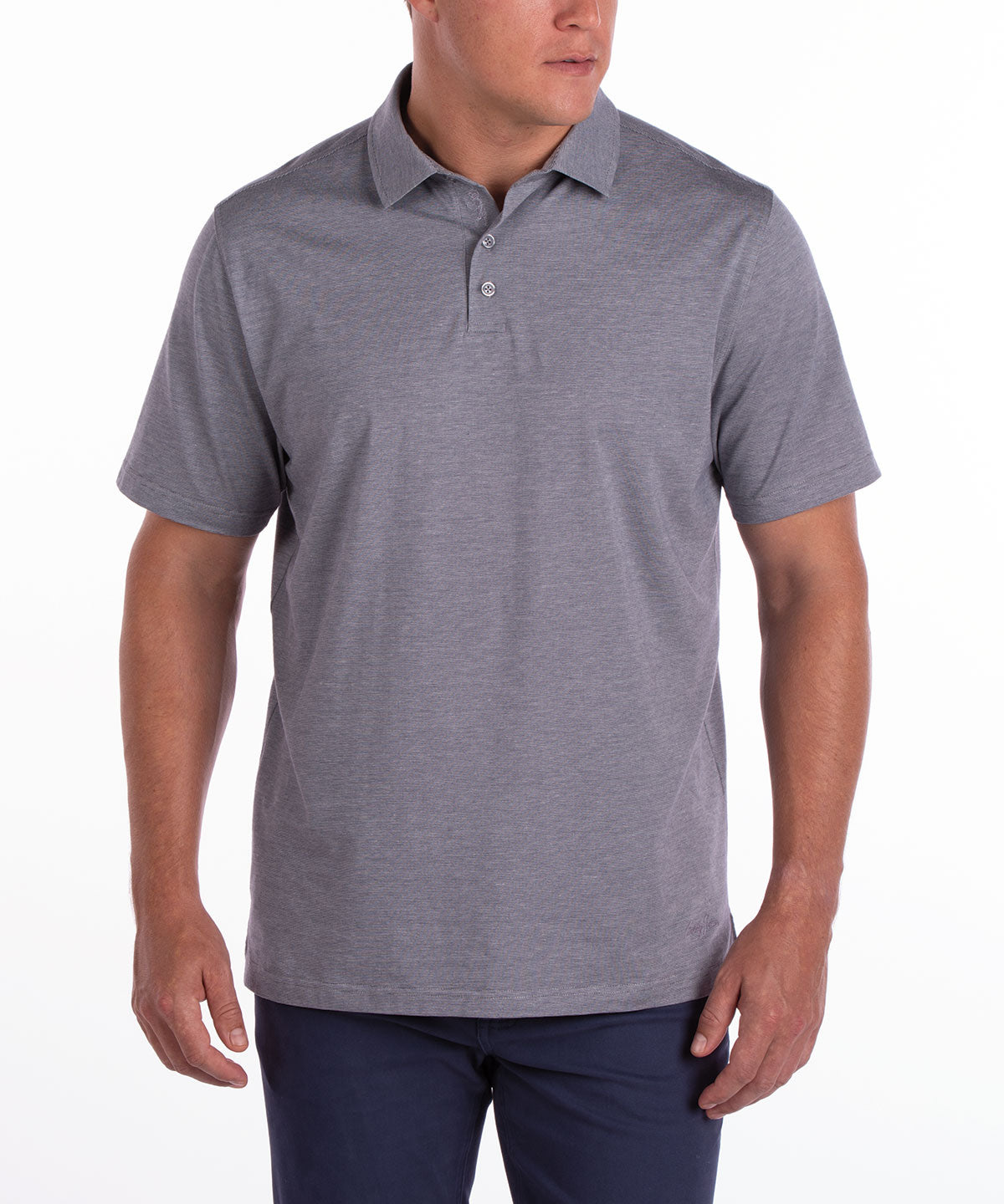 Signature Liquid Stretch Cotton Short-Sleeve Polo Shirt