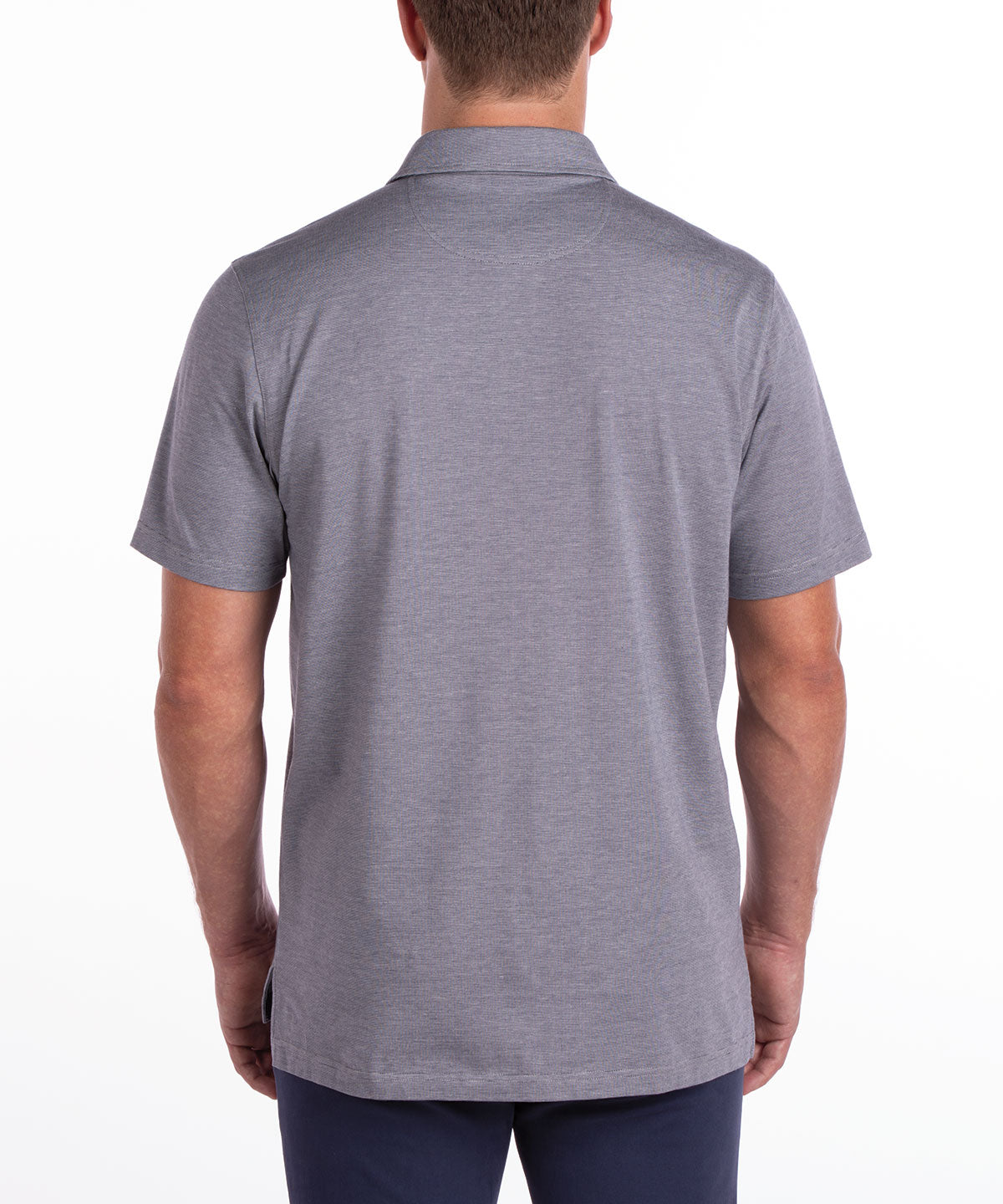 Signature Liquid Stretch Cotton Short-Sleeve Polo Shirt