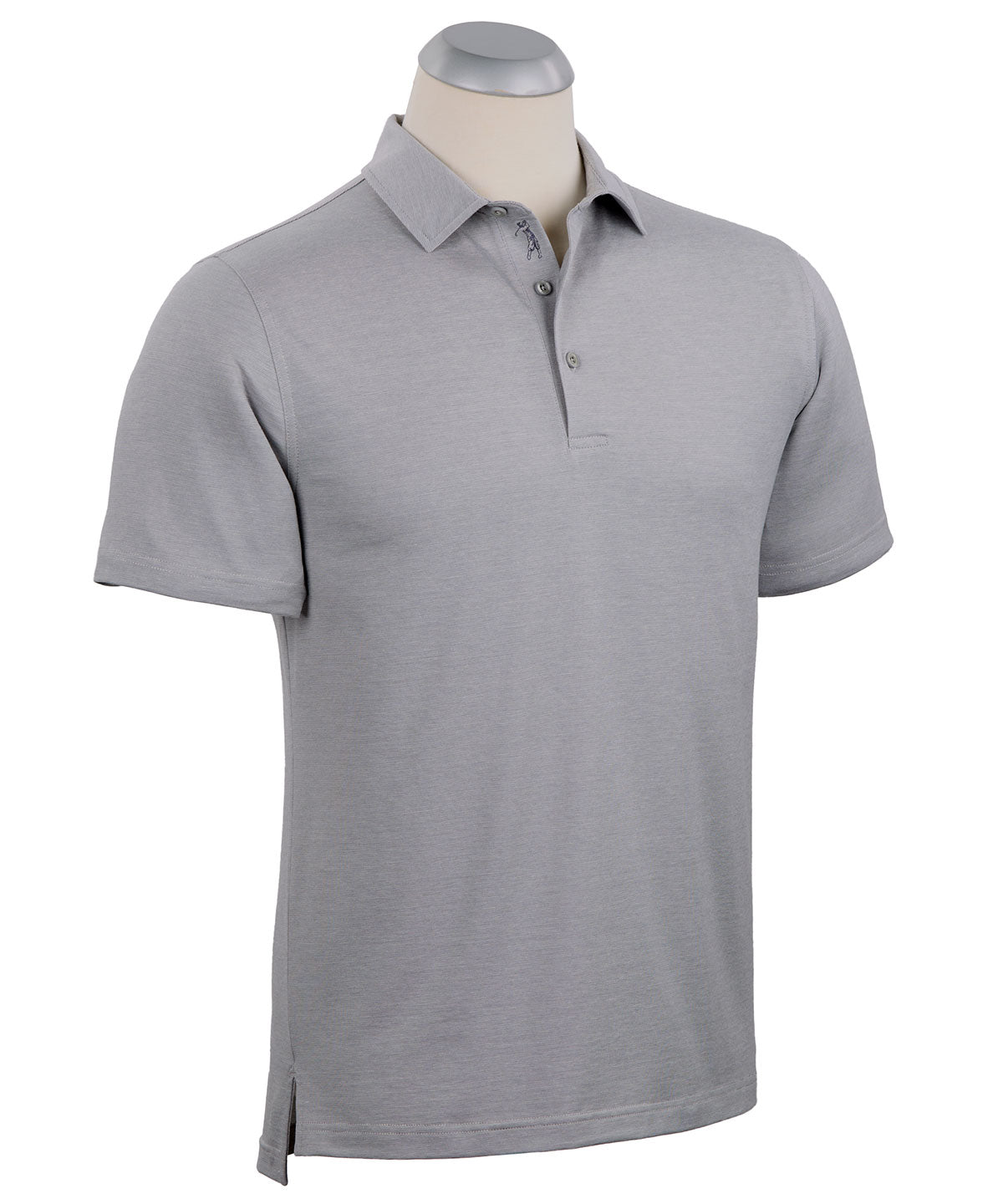 Signature Liquid Stretch Cotton Short-Sleeve Polo Shirt